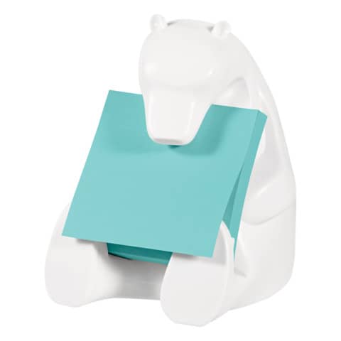 Dispenser foglietti adesivi Post-it® Z-Notes Orso conf. dispenser + 1 ricarica - BEAR-330